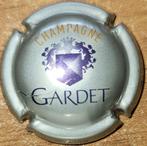 Champagnecapsule GARDET zilver & blauw nr 07, Verzamelen, Frankrijk, Gebruikt, Ophalen of Verzenden, Champagne