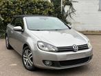 VW GOLF 1.6 TDI CABRIOLET, Auto's, Bluetooth, Euro 5, Cabriolet, Leder