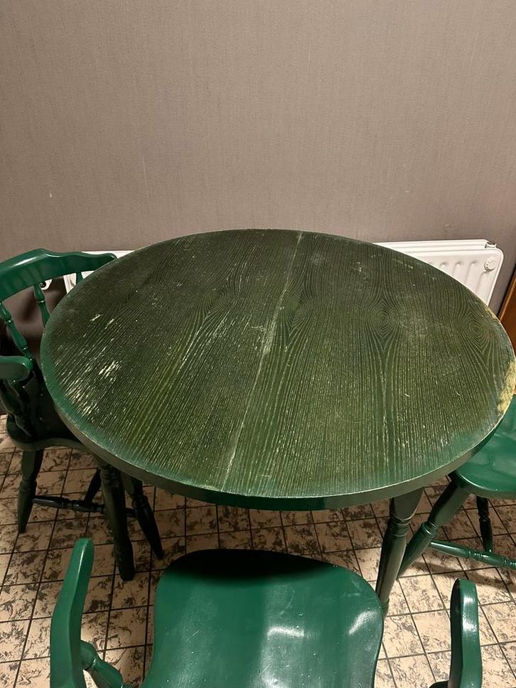 Table ronde/ovale robuste, Maison & Meubles, Tables | Tables à manger, Utilisé, 100 à 150 cm, 50 à 100 cm, Cinq personnes ou plus