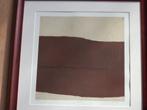 abstracte compositie 'Source' André NAVEZ zeefdruk genummerd, Antiek en Kunst, Kunst | Litho's en Zeefdrukken, Ophalen of Verzenden