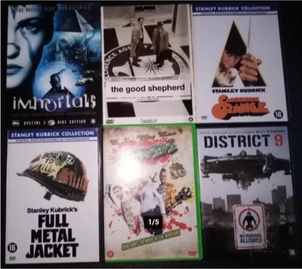 29 film's op dvd versch genres , 16+ , nieuw lot , 2€/dvd, CD & DVD, DVD | Action, Utilisé, À partir de 16 ans, Enlèvement ou Envoi