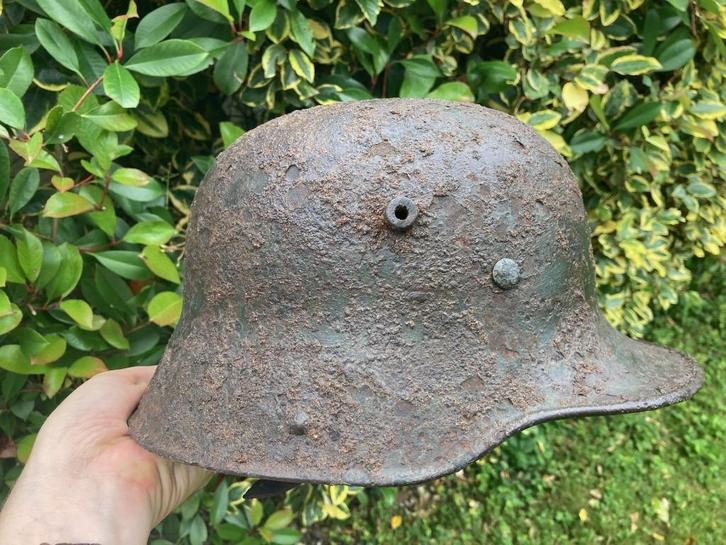 casque allemand ww1 ww2, Verzamelen, Militaria | Tweede Wereldoorlog, Ophalen