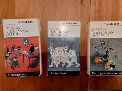 J. R. R. TOLKIEN In de ban van de ring 3 delen 1973, Boeken, Fantasy, Gelezen, Ophalen of Verzenden