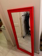 Fel oranje spiegel 73,5cm- 165cm, Huis en Inrichting, Ophalen, Gebruikt, 150 tot 200 cm, Rechthoekig