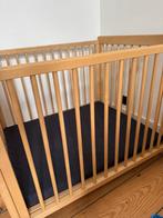 Natuurhouten park TBE 90x110cm, Kinderen en Baby's, Babyparken, Ophalen, Zo goed als nieuw, Rechthoekig, Boxkleed