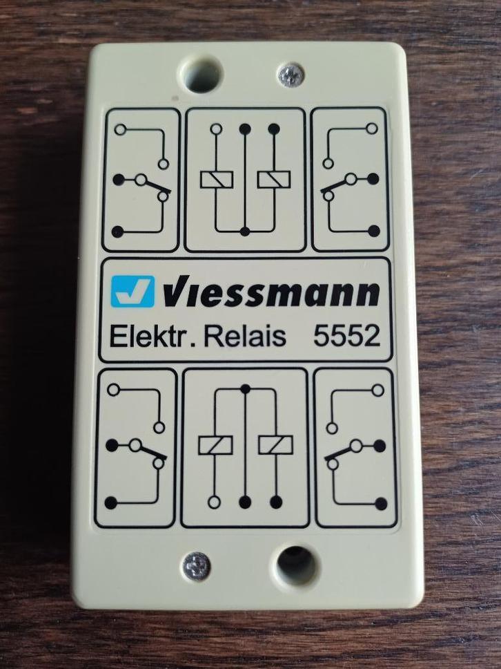 Viessmann 5552 electronisch schakelrelais, Hobby en Vrije tijd, Modeltreinen | H0, Zo goed als nieuw, Overige typen, Gelijkstroom of Wisselstroom