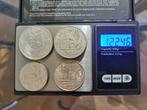 Lot zilveren munten België 100g netto, Ophalen of Verzenden, Zilver, Losse munt, Zilver