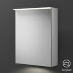 Armoire de toilette BURGBAD L-45/H-62/P-17 cm., Lavabo, Enlèvement, Neuf, Verre