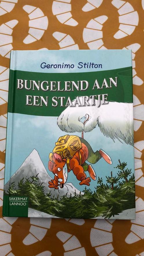Geronimo Stilton - Bungelend aan een staartje, Livres, Livres pour enfants | Jeunesse | Moins de 10 ans, Comme neuf, Enlèvement