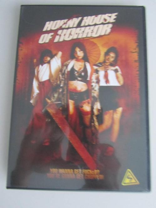 DVD HORNY HOUSE OF HORROR (Cult splatter horror), Cd's en Dvd's, Dvd's | Horror, Gebruikt, Slasher, Vanaf 16 jaar, Ophalen of Verzenden