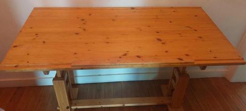 Teken en hobbytafel verstelbaar, Huis en Inrichting, Kasten |Televisiemeubels, Gebruikt, 100 tot 150 cm, 100 tot 150 cm, 50 tot 75 cm
