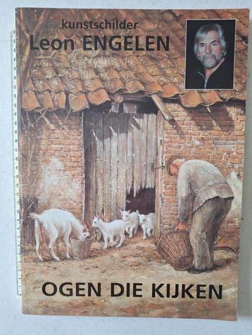Kunstboek Leon Engelen "Ogen die kijken" 1997 beschikbaar voor biedingen