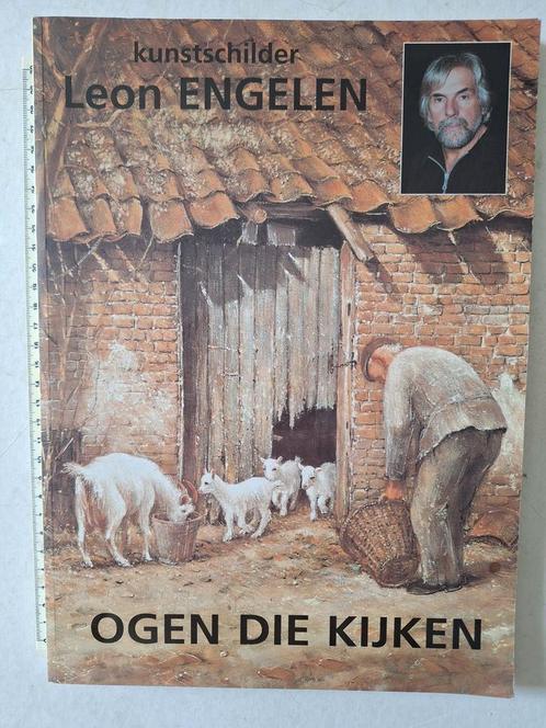 Kunstboek Leon Engelen "Ogen die kijken" 1997, Boeken, Kunst en Cultuur | Beeldend, Ophalen of Verzenden