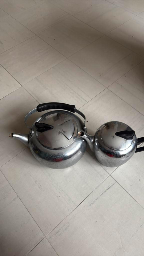 Kokers, Huis en Inrichting, Keuken | Potten en Pannen, Gebruikt, Inox, Ophalen