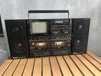 Radio Triple Cassette TV Tensai Ghetto-Blaster Boombox 90's, Ophalen of Verzenden, Dubbel, Overige merken, High speed dubbing