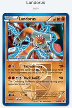 Série de base Pockemon Landorus hp110 BW79, Enlèvement ou Envoi, Comme neuf, Cartes en vrac