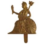 Britsh Army - Royal Norfolk Regiment Cap Badge, Ophalen of Verzenden, Landmacht, Embleem of Badge