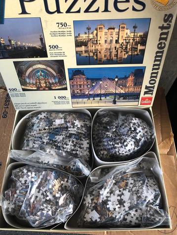 4 puzzels in 1 beschikbaar voor biedingen