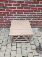Eiken vergrijsde bijzettafel, Antiek en Kunst, Ophalen