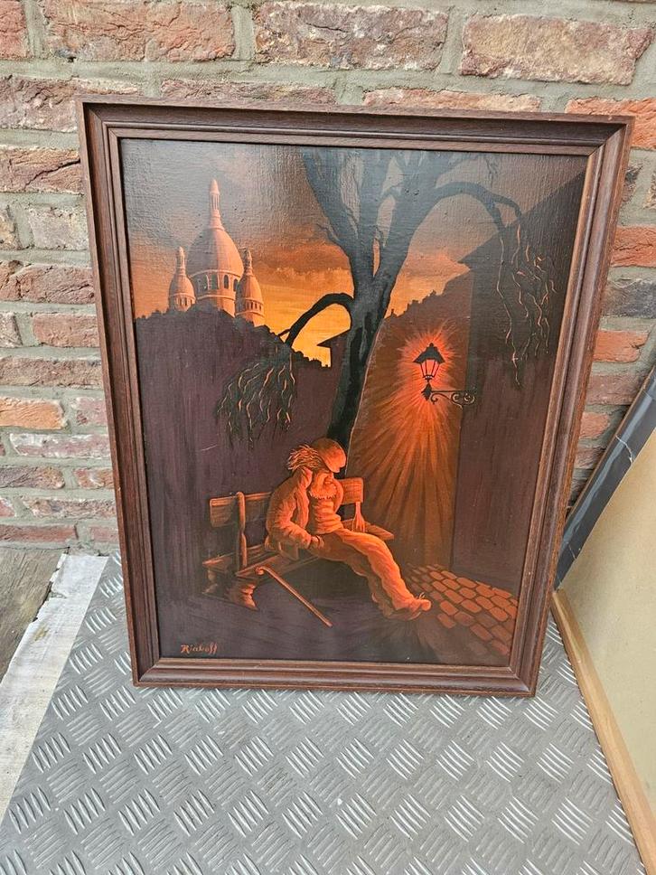 N.Riaboff, Antiek en Kunst, Kunst | Schilderijen | Abstract, Ophalen