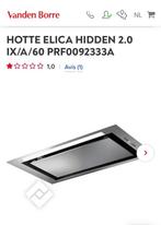 Hotte elica Hidden 2.0 IX/A/60, Elektronische apparatuur, Afzuigkappen, Ophalen, Onderbouw afzuigkap, Nieuw, Inbouw