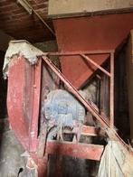 graan-klepelmolen, Ophalen, Gebruikt