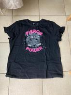 Nieuw zwart t shirt ' Fierce Power ' - Maat XL, Nieuw, Ophalen of Verzenden, Maat 46/48 (XL) of groter, Zwart
