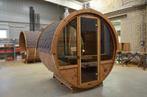 BARREL SAUNA | thermo wood | op maat | cabines, Ophalen, Zo goed als nieuw