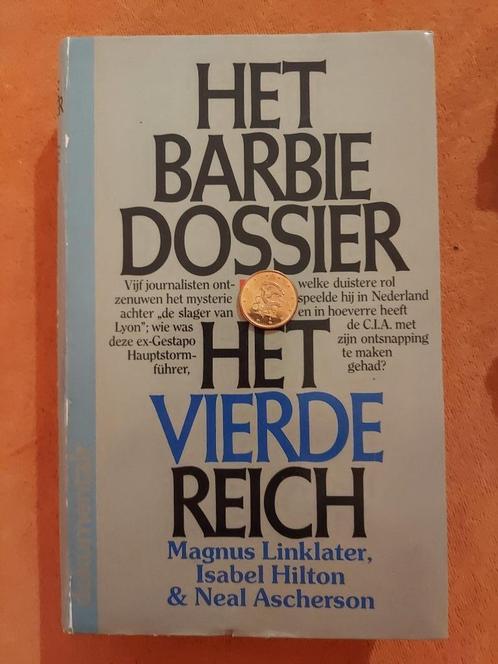 Het Barbie dossier, het vierde Reich, WO 2, Boeken, Oorlog en Militair, Zo goed als nieuw, Algemeen, Tweede Wereldoorlog, Ophalen of Verzenden