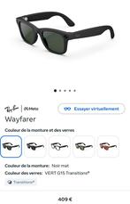 Rayban Meta Wayfarer Groen G15 Transition L, Handtassen en Accessoires, Zonnebrillen en Brillen | Dames, Ophalen, Zonnebril, Zo goed als nieuw