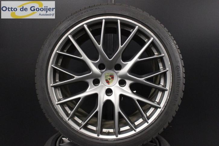 Originele Porsche Panamera 971 Velgen Winterbanden 21 inch 7, Auto-onderdelen, Banden en Velgen, Banden en Velgen, Winterbanden