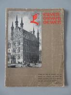 ancien dépliant touristique de Louvain + 16 tirages de sites, Enlèvement ou Envoi, Gravure, Comme neuf, 1940 à 1960