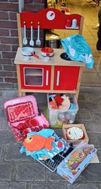 Kinderkeuken met veel accesoires, Ophalen, Gebruikt, Hout, Speelkeuken