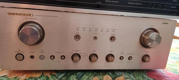 Platine technics SL230&MARANTZ PM 7200, Audio, Tv en Foto, Stereoketens, Gebruikt, Ophalen