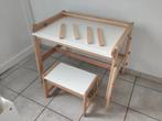 Flisat Ikea evoluerend kinderbureau met klein bankje, Ophalen, Gebruikt, Bureau