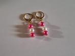 Oorbellen „Sweet Raspberry”, Hangers, Nieuw, Ophalen of Verzenden, Roze
