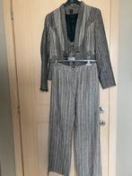 Gestreept grijs broekpak van ZNJ, Kleding | Dames, ZNJ, Ophalen of Verzenden, Maat 36 (S), Grijs