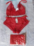 Nieuwe ondeugende lingerie, Ophalen of Verzenden, Rood, Setje