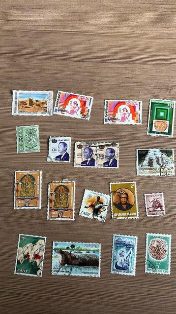 Oude postzegels uit Afrika beschikbaar voor biedingen