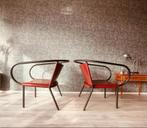Danish design 4x Afteroom lounge chair, cognac leather, MENU, Ophalen of Verzenden