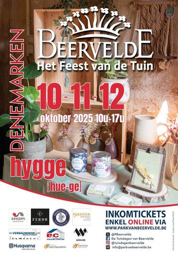 Tuindagen Beervelde 10  11  12 oktober 25 beschikbaar voor biedingen