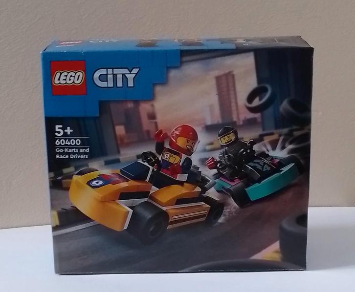 Lego City - Go-Karts And Race Drivers (60400) - NIEUW, Kinderen en Baby's, Speelgoed | Duplo en Lego, Nieuw, Lego, Complete set