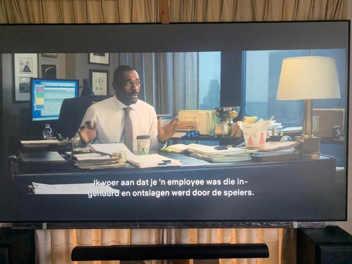 ALR scherm Hisense, Audio, Tv en Foto, Projectieschermen, Zo goed als nieuw, Ophalen