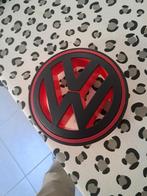 Logo avant vw 150mm rouge noir, Enlèvement ou Envoi