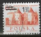 Polen 1972 - Yvert 2044 - 700 Jaar Warschau met opdruk (ST), Timbres & Monnaies, Timbres | Europe | Autre, Affranchi, Envoi, Pologne