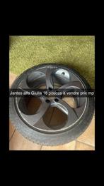 Jante 18 pouces alfa Giulia, Auto-onderdelen, Banden en Velgen, Ophalen, 18 inch, Gebruikt, Banden en Velgen