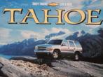 Chevrolet Tahoe 2001 Brochure, Boeken, Auto's | Folders en Tijdschriften, Chevrolet, Verzenden