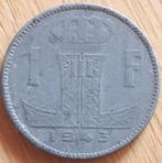 BELGIË : 1 FRANK 1943 VL/FR KM 128, Postzegels en Munten, Ophalen of Verzenden, Losse munt