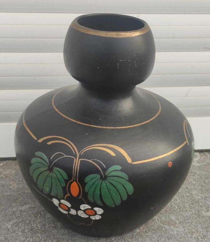 vase en faience saint ghislain, Antiek en Kunst, Antiek | Vazen, Ophalen of Verzenden