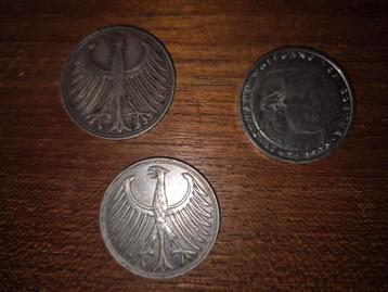 5 Duitse mark beschikbaar voor biedingen
